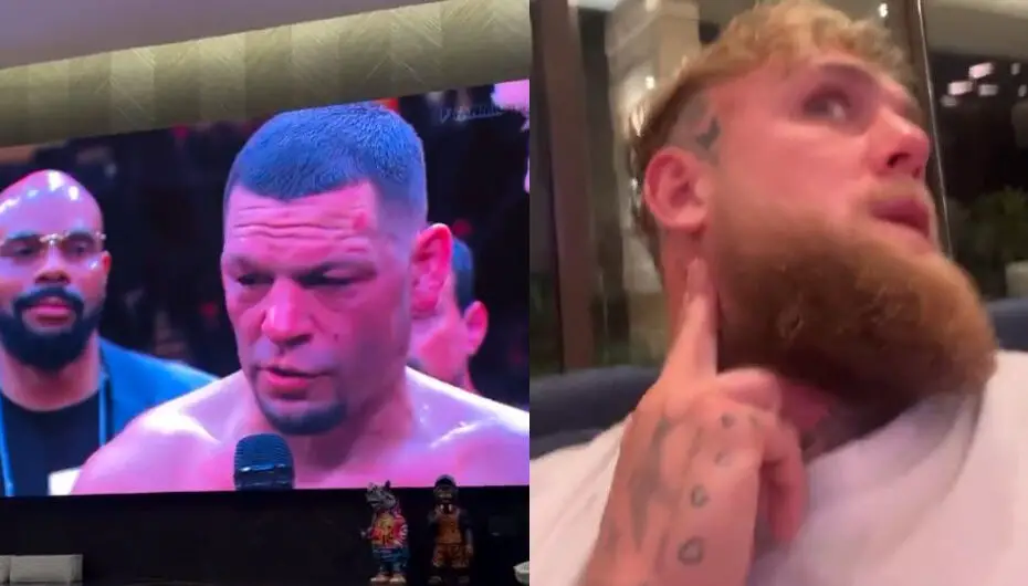 Jake Paul Reacts To Nate Diaz Calling Him Out After Masvidal Win