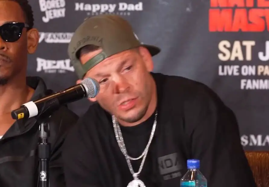 Nate Diaz Goes Off On Cheeky Influencer At Boxing Final Presser
