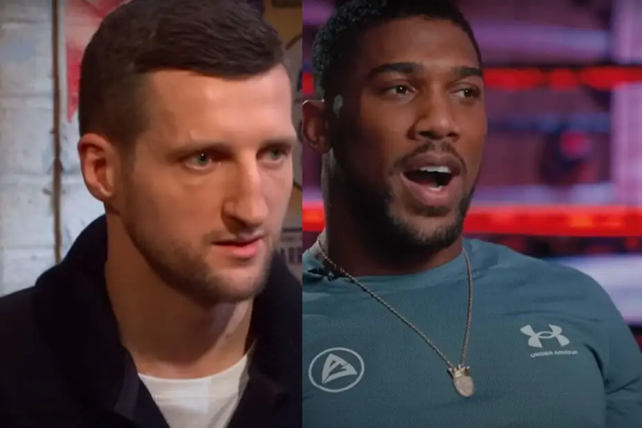 Carl Froch Threatens To Expose Anthony Joshua In Street Fight