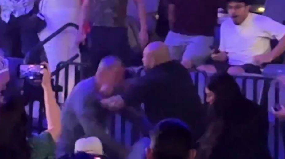 Boxing Fan Brutally Knocked Out Cold In The Crowd