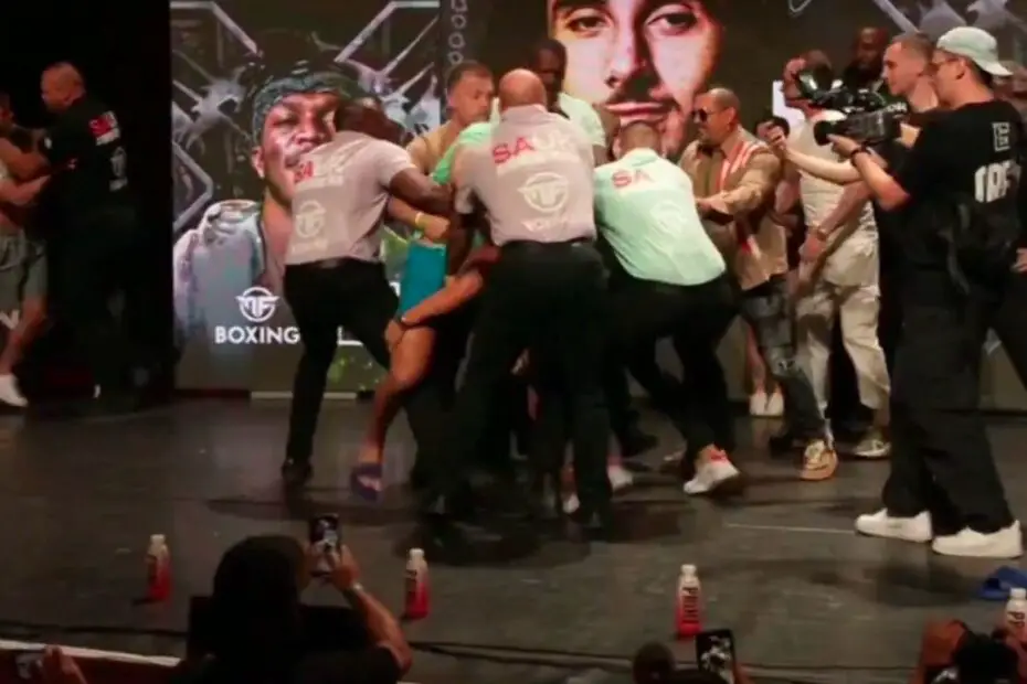 KSI's Latest Boxing Event Ended In A Brawl Beforehand