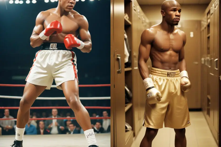 Mayweather On Him Age 36 Beating Canelo Who Had 43 Pro Fights To Ali Age 36 Losing To Leon Spinks Who Had 6 Wins and 1 Draw