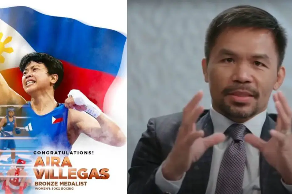 Pacquiao Reacts To Filipino Boxer Aira Villegas Winning Bronze At 2024 Olympics