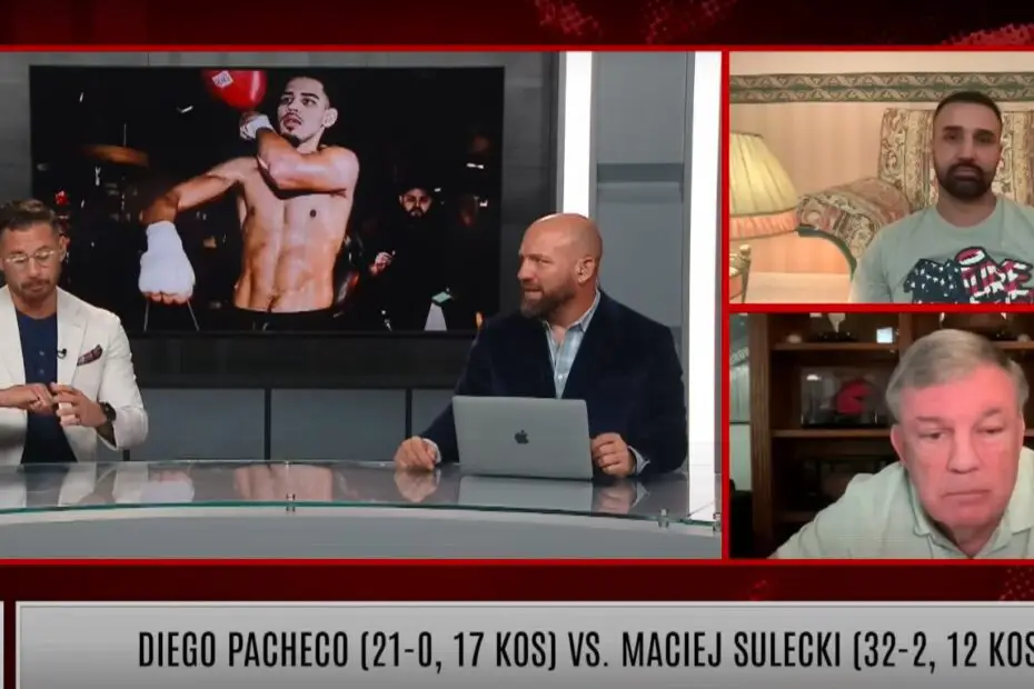 Teddy Atlas and Paulie Malignaggi Speak Up 21-0 Diego Pacheco