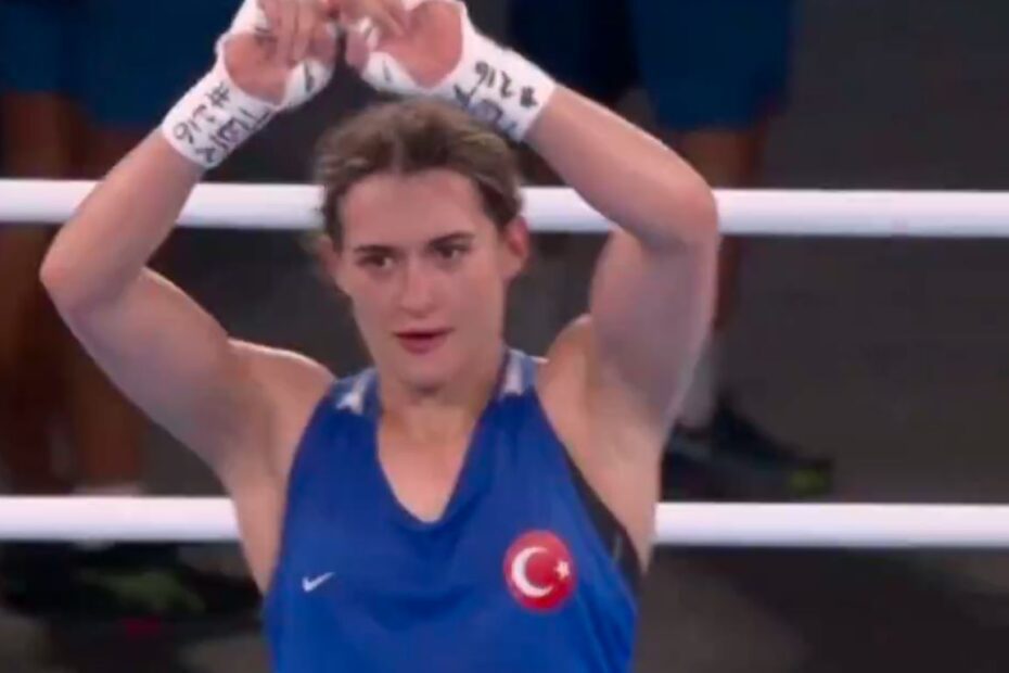 Woman Boxer Does X Symbol Signifying XX female chromosomes In 2024 France Gender Controversy Olympics