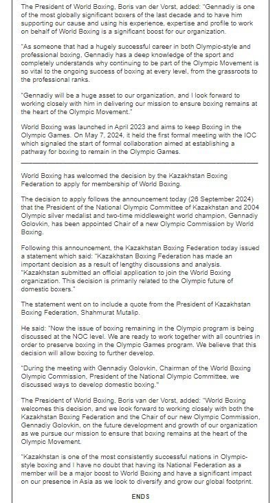 Gennadiy Golovkin Made Chair Of New Olympic Commission 4 2 Ggg