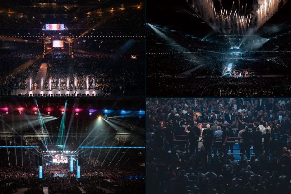 98000 Wembley Stadium Spectacular Boxing Event A Hit Worldwide