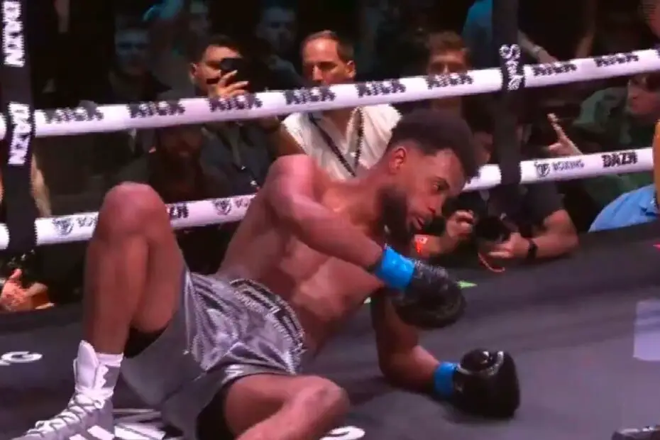 Anthony Taylor Knocks Out Anderson Silva's Son In Round 3