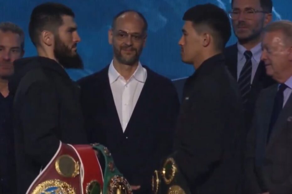 Bivol vs Beterbiev Face Off