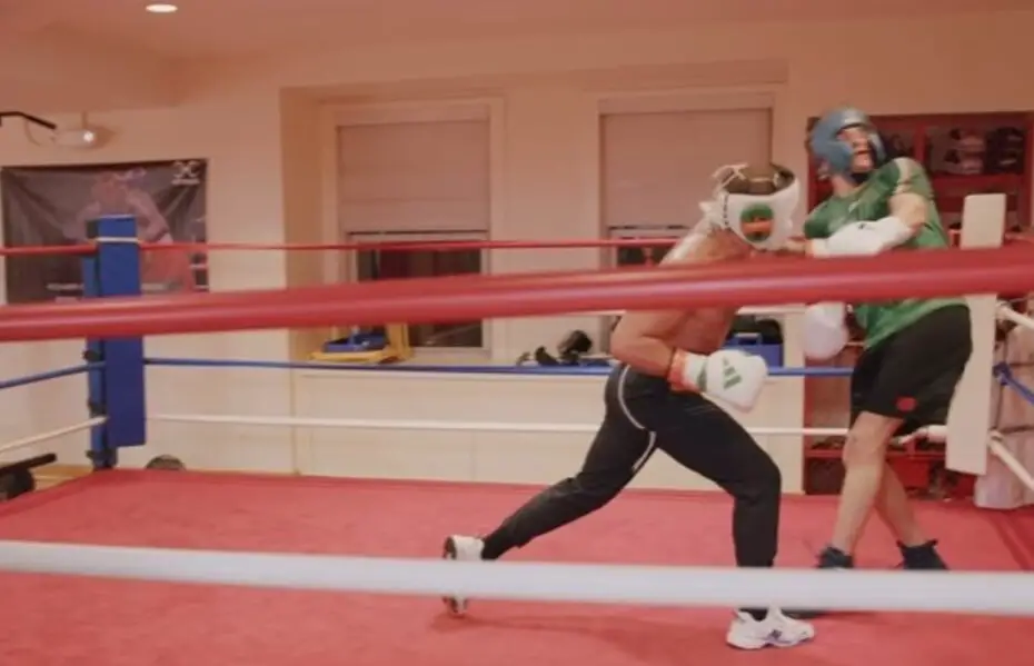 Conor McGregor Reveals Sparring Footage Of Him Beating Up Light-Heavyweight Boxer