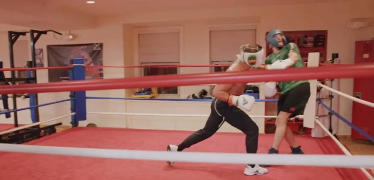 Conor McGregor Reveals Sparring Footage Of Him Beating Up Light-Heavyweight Boxer