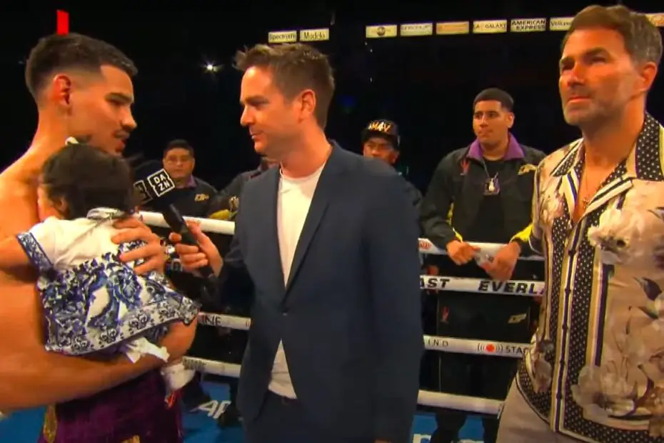 Eddie Hearn Reacts To Diego Pacheco Body Shot KO