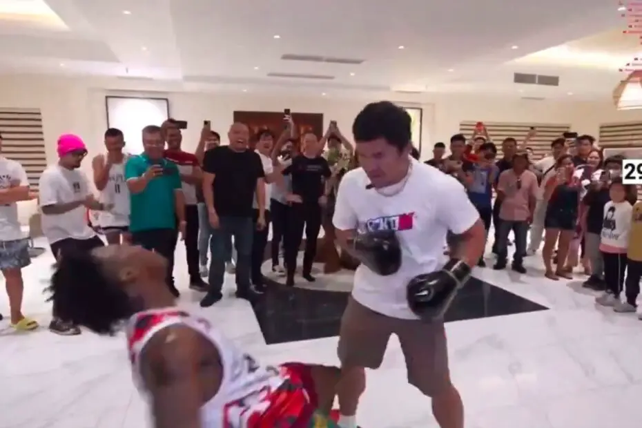 Manny Pacquiao Knocks Out Streamer and Influencer