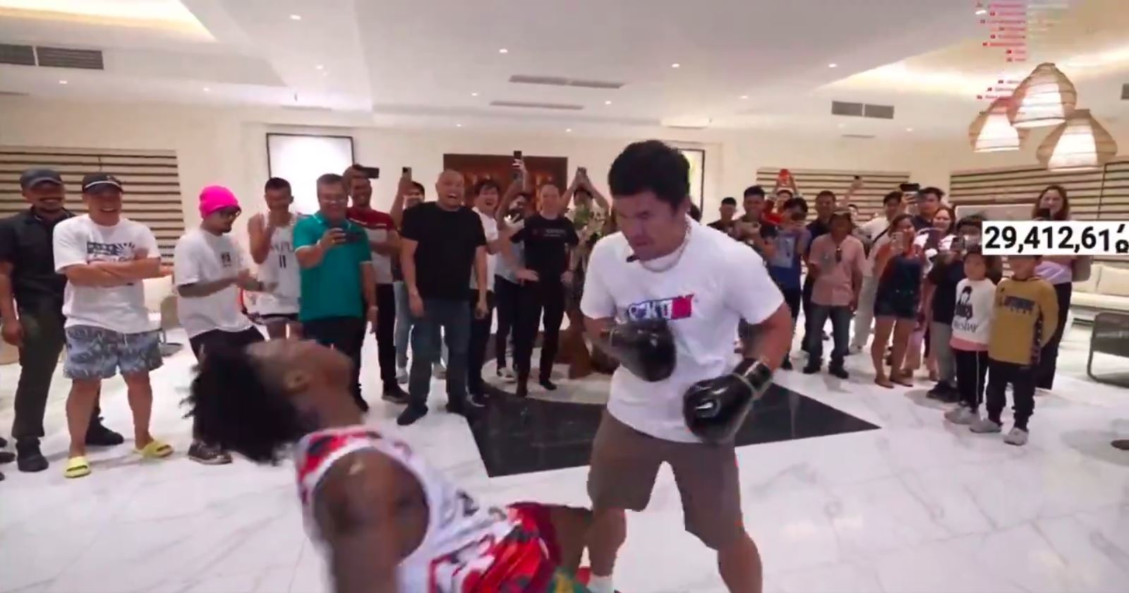 Manny Pacquiao Knocks Out Streamer and Influencer