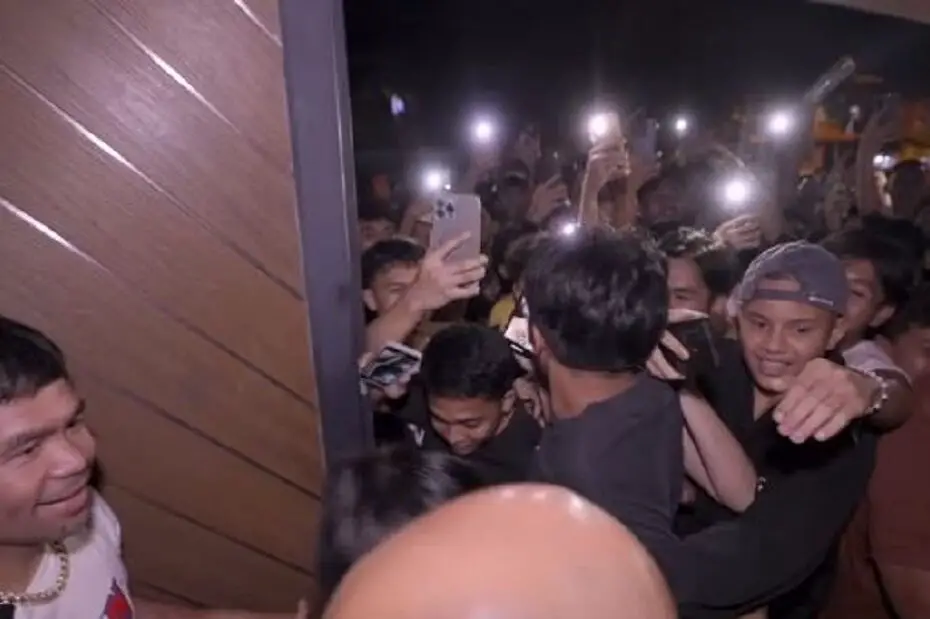 Manny Pacquiao and IShowSpeed Mobbed In The Philippines