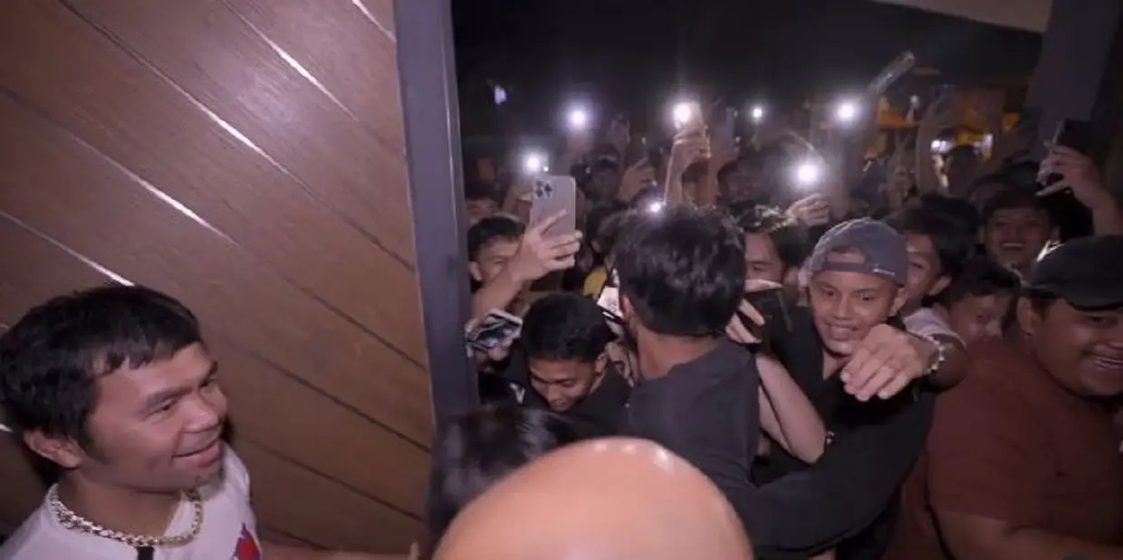 Manny Pacquiao and IShowSpeed Mobbed In The Philippines