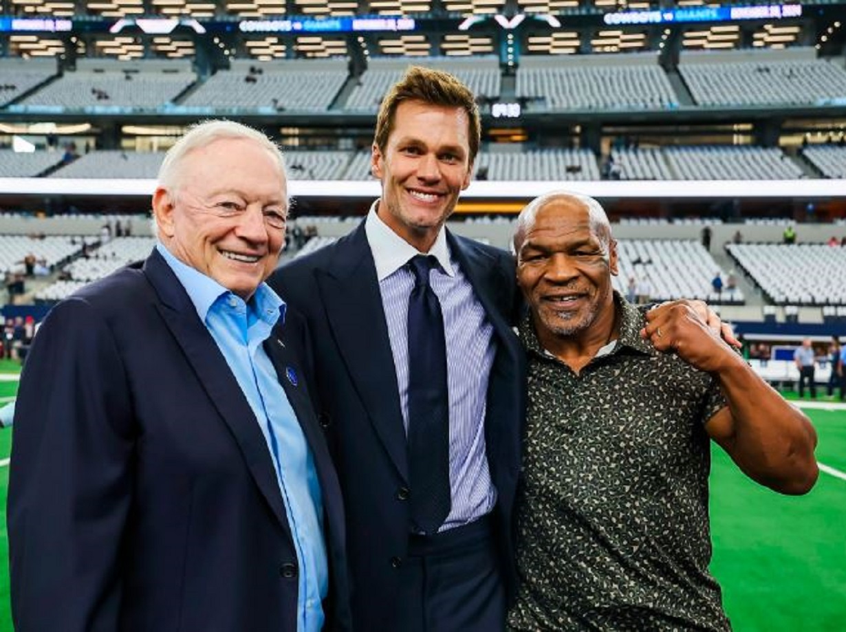 Mike Tyson Meets Tom Brady and NFL Legend