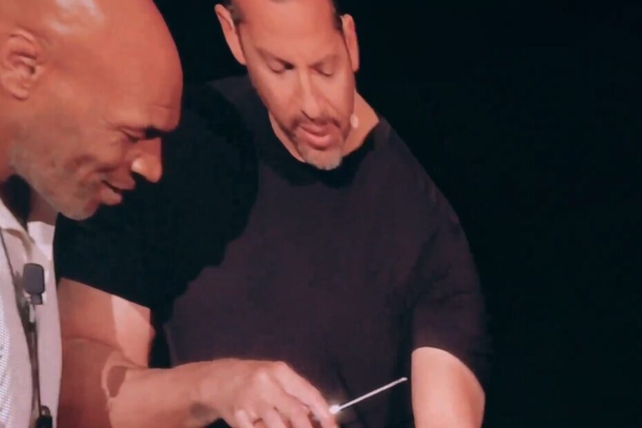 Mike Tyson Puts Screwdriver Through David Blaine