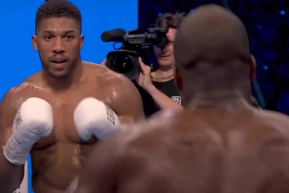 The Brutal Punch In Slow Motion From Daniel Dubois That Rearranged Anthony Joshua's Face