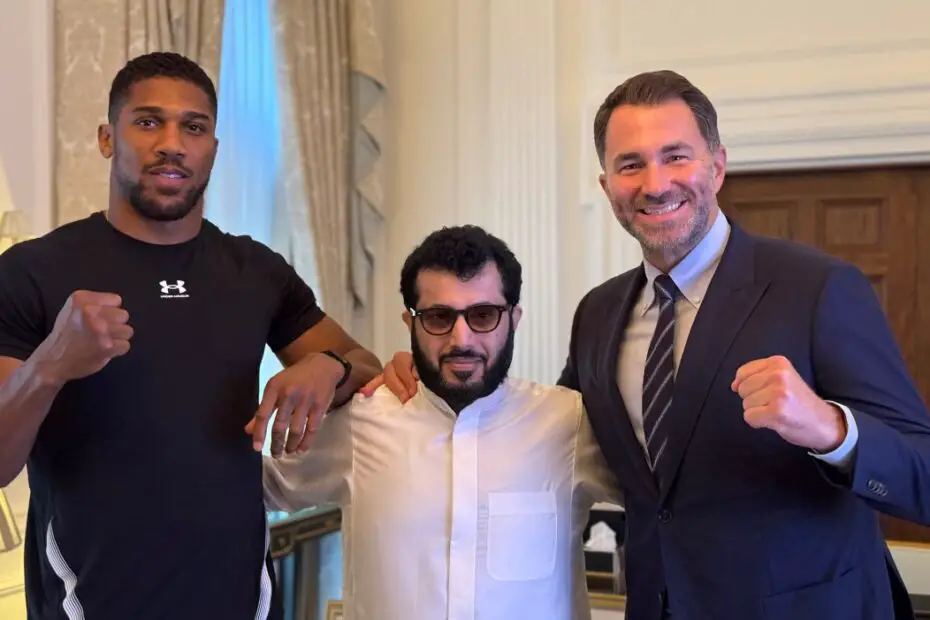 Turki Alalshikh Big Update On Anthony Joshua After Dubois KO