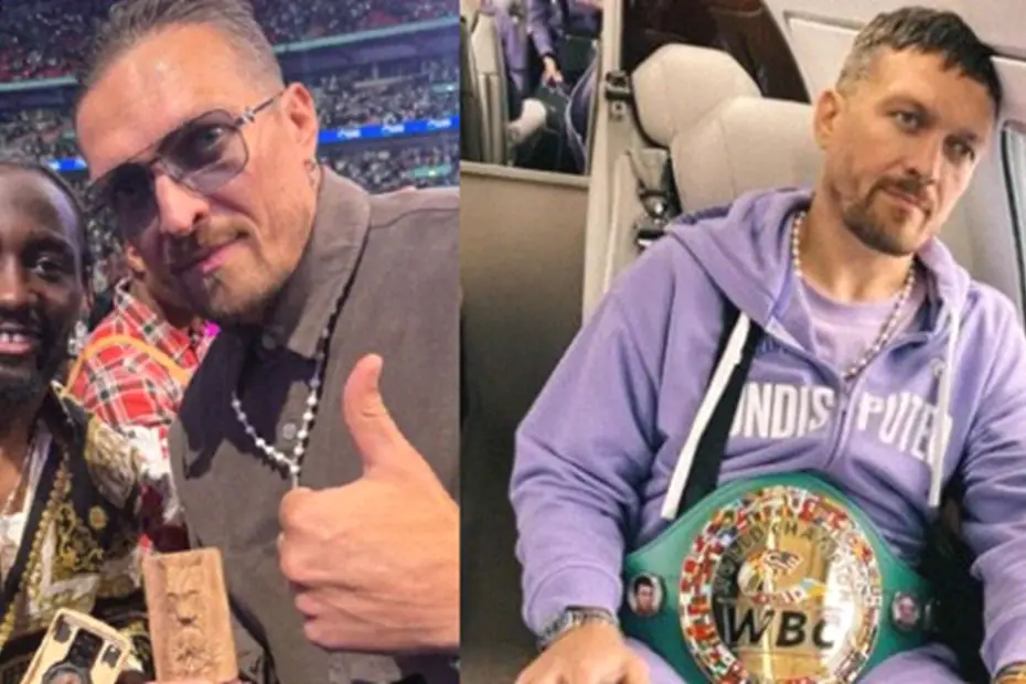 Usyk Meets Pound For Pound Boxing Legend At Joshua vs Dubois