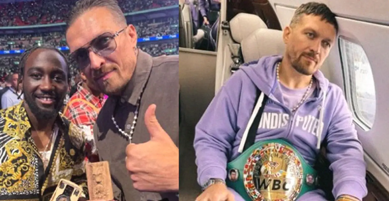 Usyk Meets Pound For Pound Boxing Legend At Joshua vs Dubois