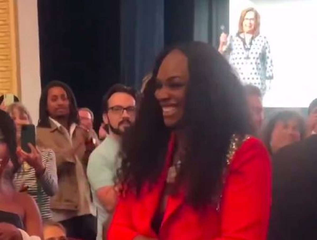 Watch Claressa Shields Receives Big Welcome At Her Movie Premier