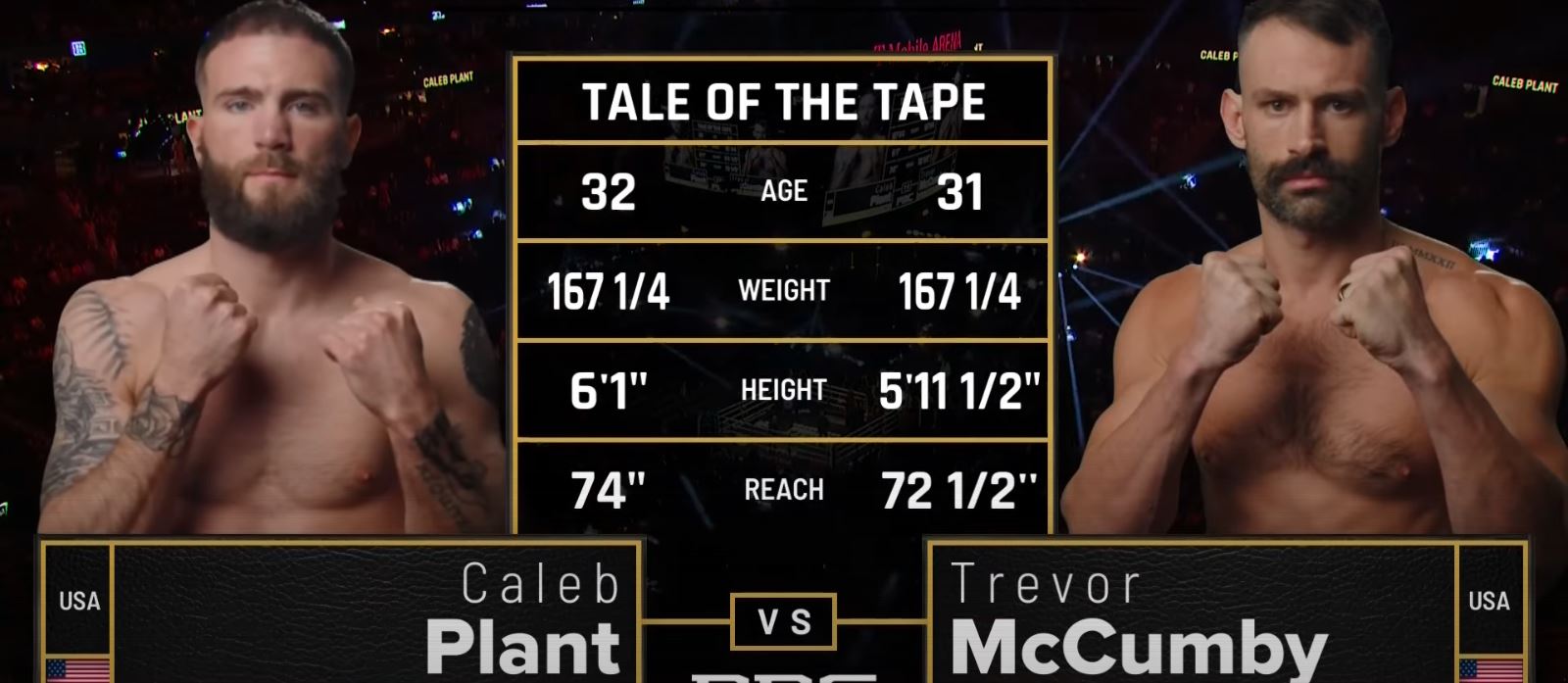 caleb plant vs trevor mccumby full fight video