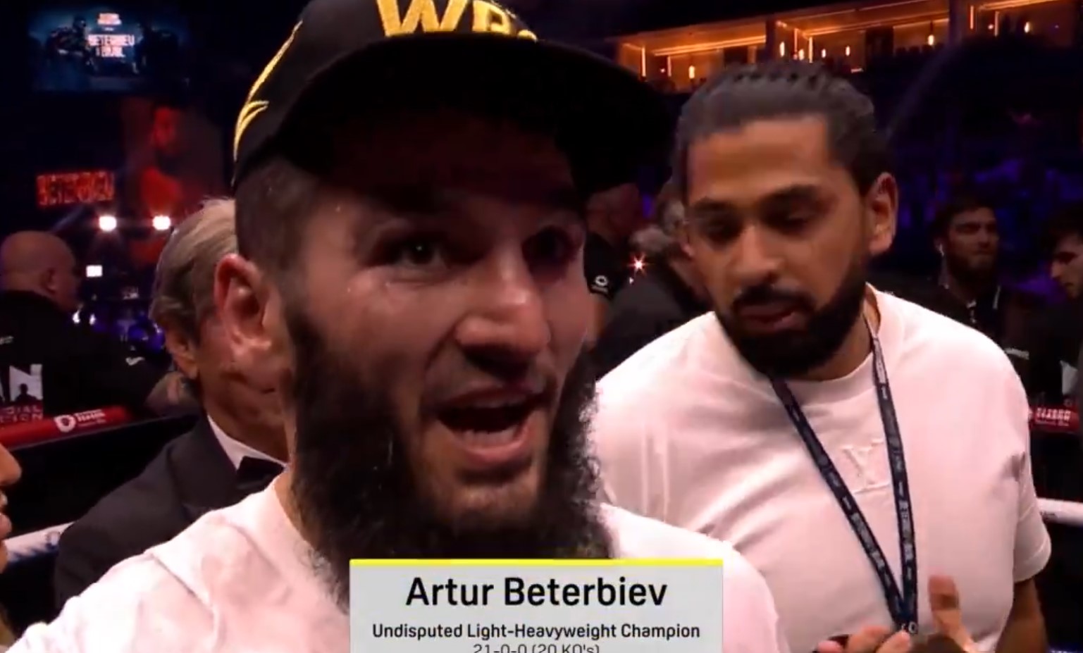 Artur Beterbiev Reacts To Becoming Undisputed Champion Beating Bivol