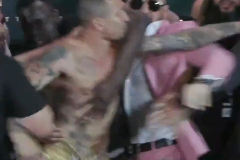 Conor McGregor In The Centre Of Massive Bareknuckle Brawl At Weigh In