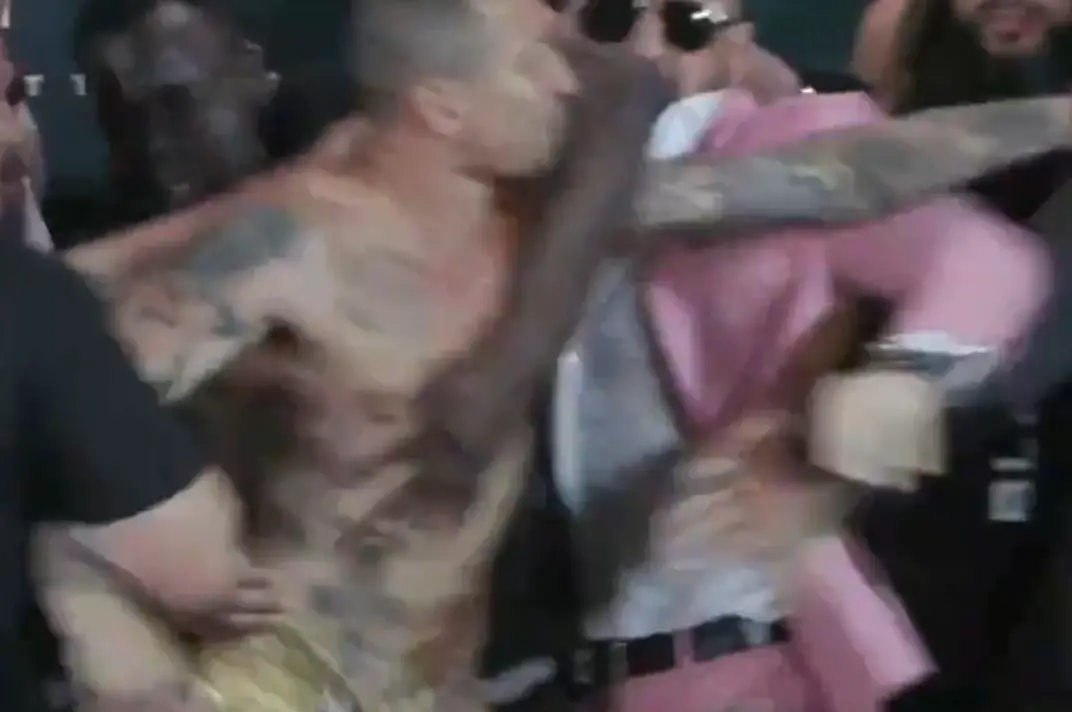 Conor McGregor In The Centre Of Massive Bareknuckle Brawl At Weigh In