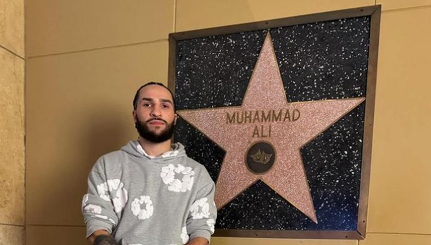 Muhammad Ali Grandson Sees Ali's Star On Hollywood Wall For 1st Time