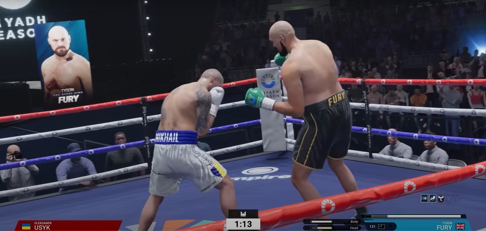 Usyk vs Fury In New Undisputed Game