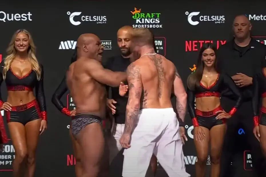 Mike Tyson Slaps Jake Paul