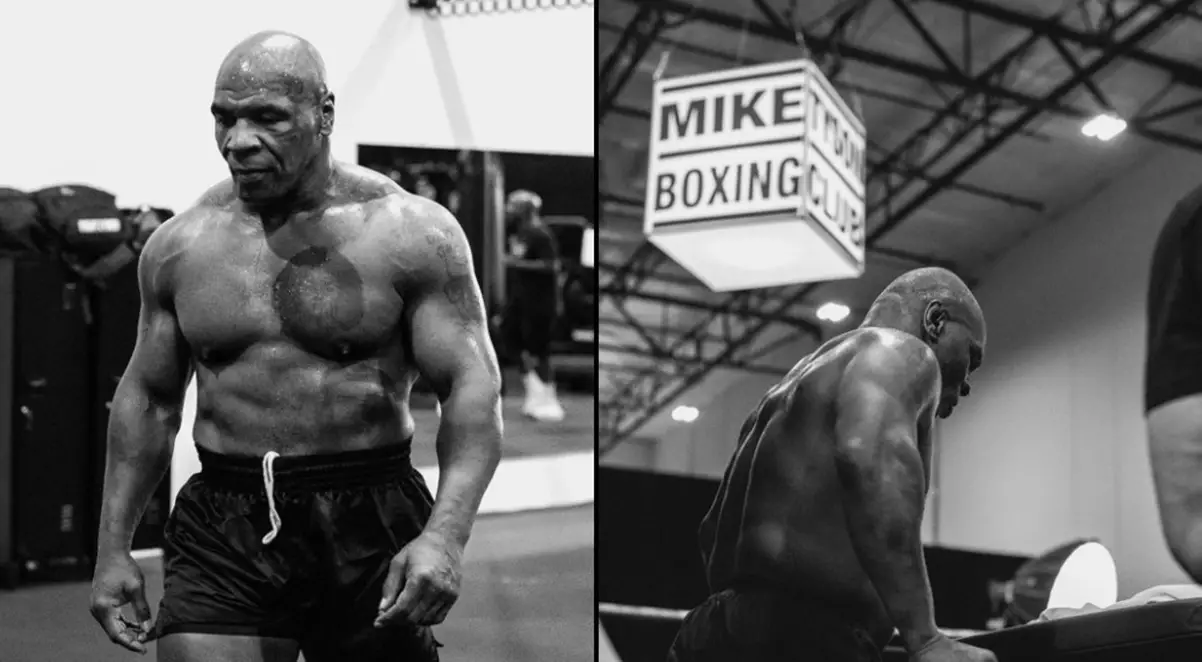 Ripped Calculated 58-Year-Old Mike Tyson Sends Violent Post For Jake Paul