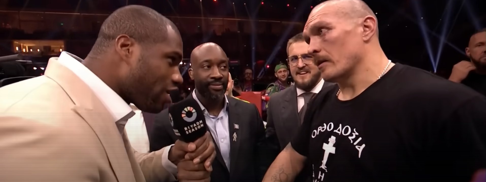 Dubois Gets In Ring After Usyk vs Fury 2 Calls Out Usyk