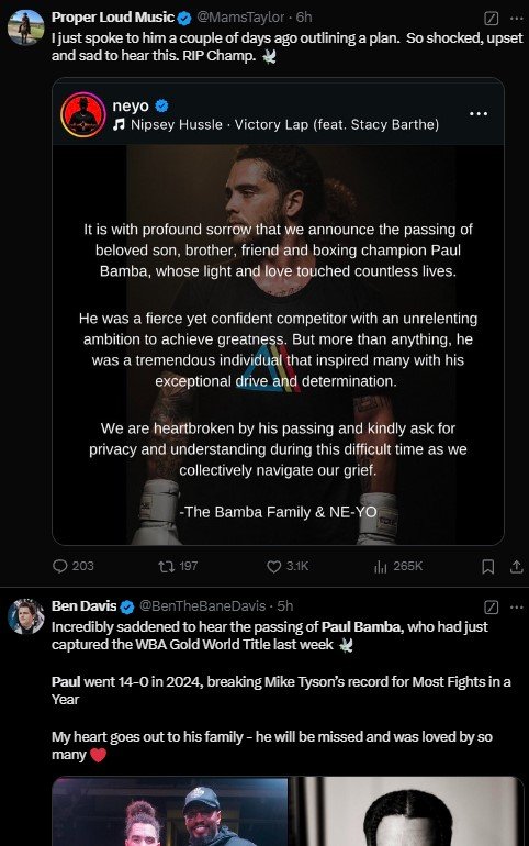 Boxing Promoters, Jake Paul, Commentators, KSI and More React To Sudden Death Of 35-Year-Old Boxer 6 a1 4