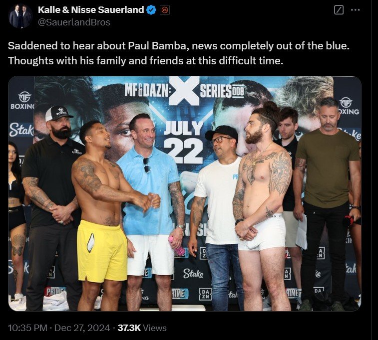 Boxing Promoters, Jake Paul, Commentators, KSI and More React To Sudden Death Of 35-Year-Old Boxer 3 a3
