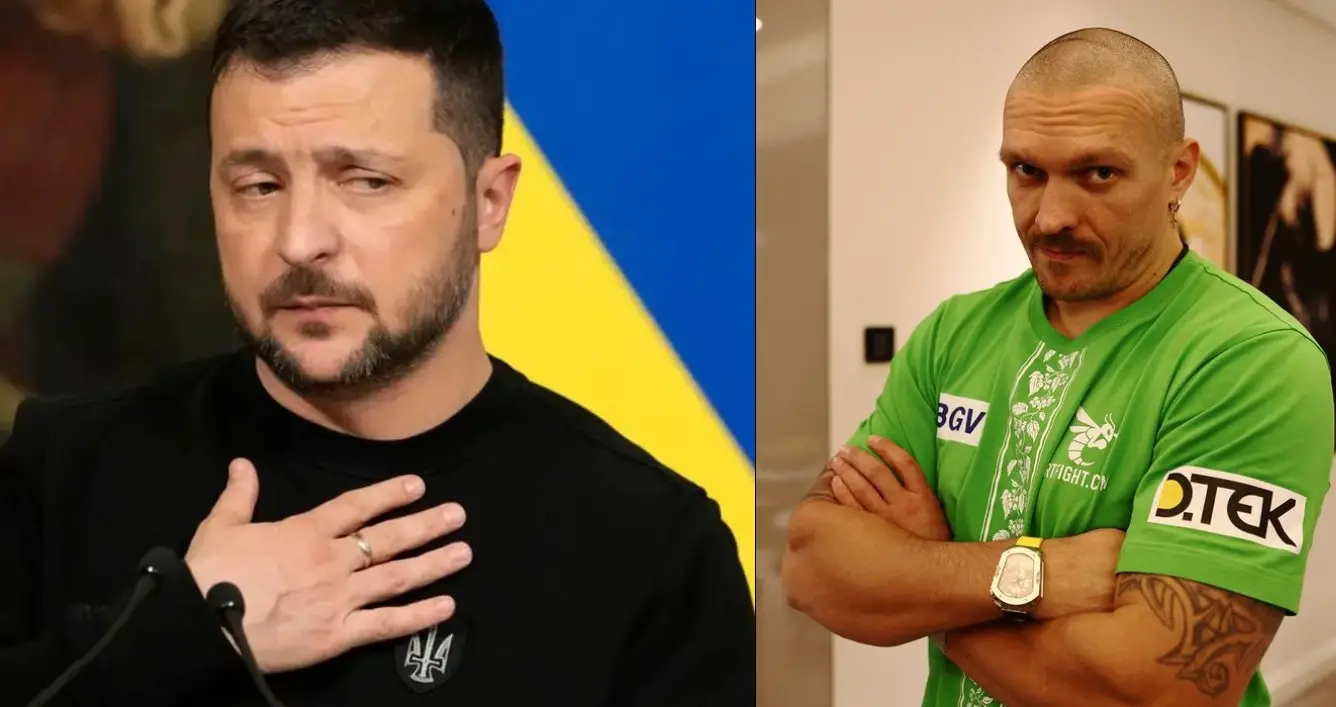 Zelensky Calls Usyk Eve Of Fury Rematch