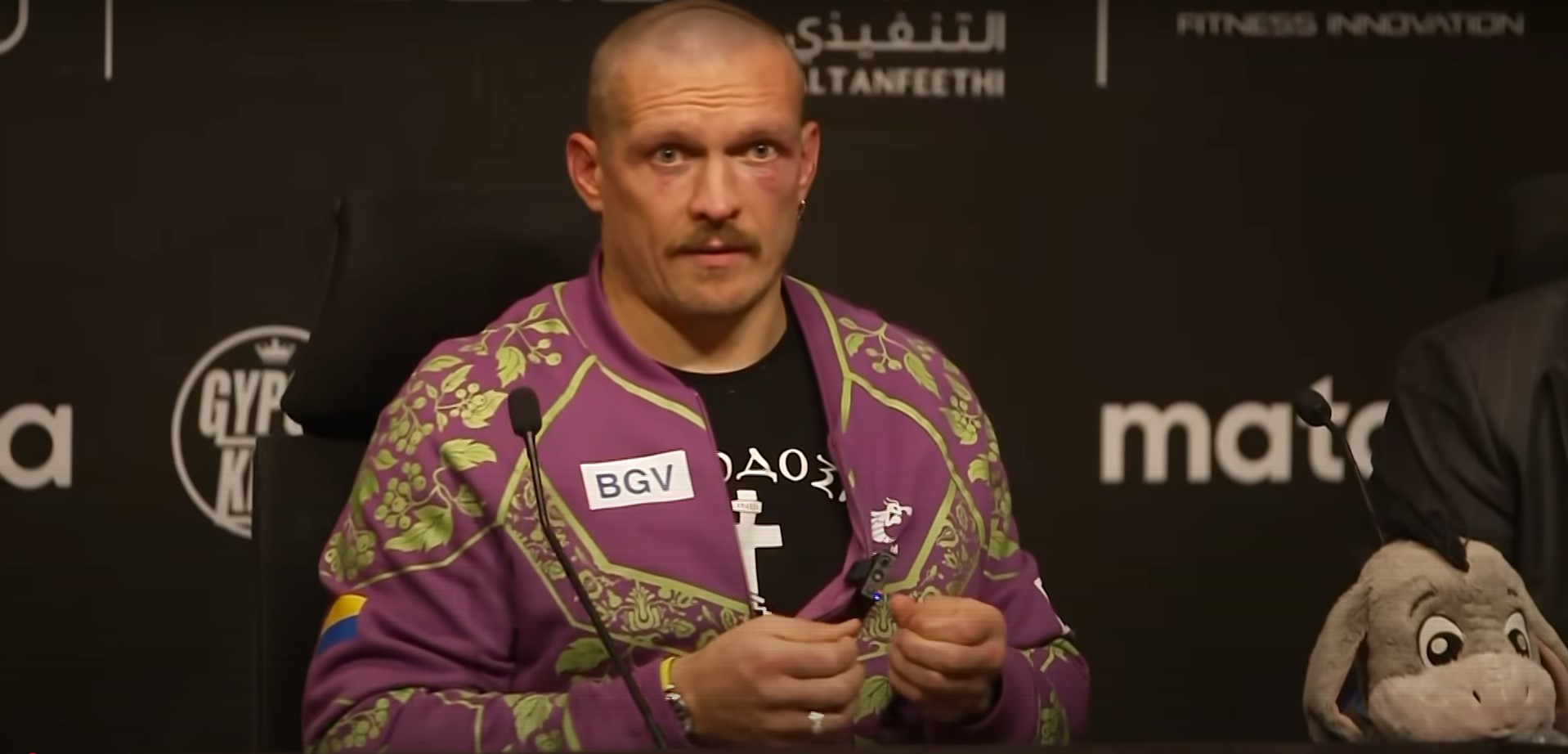 Usyk Reacts To Tyson Fury Weighing More Than 55 Pounds Than Him In Rematch