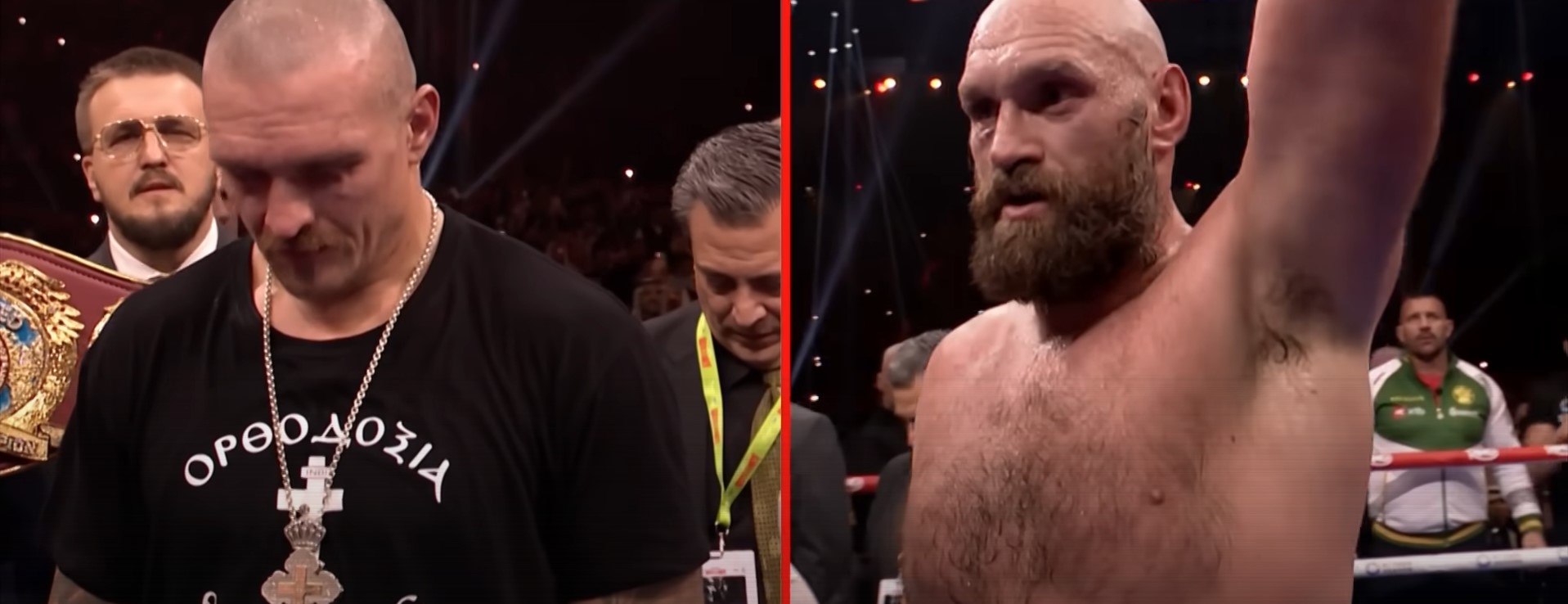 Usyk Cornerman Disgusted With Those Saying Tyson Fury Won