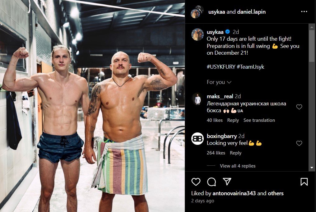 usyk insta
