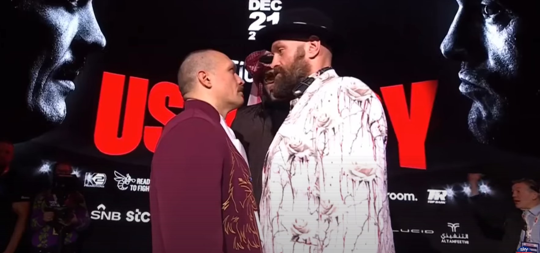 Watch: Usyk vs Fury 2 Weigh In Live Stream