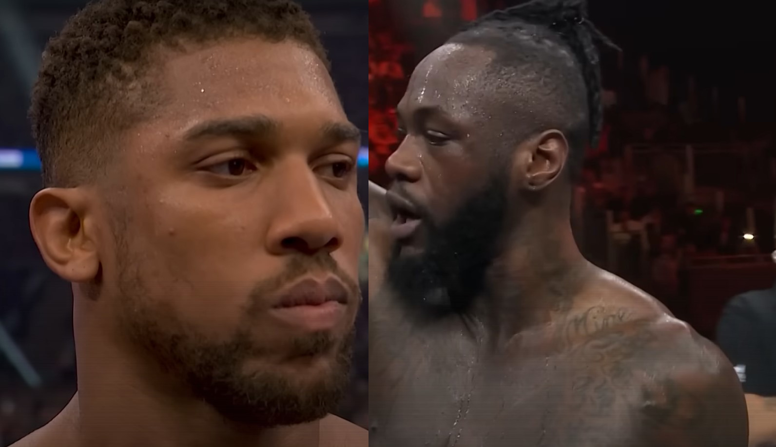 Anthony Joshua vs Deontay Wilder Fight On The Table