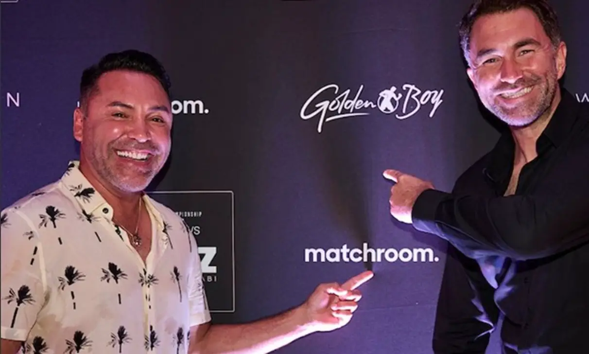 Eddie Hearn Matchroom vs Oscar De La Hoya Golden Boy 5 v 5 Tournament Discussed