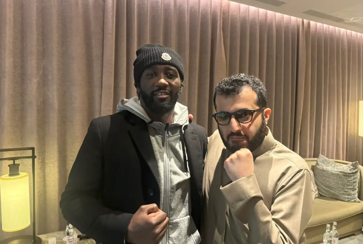 Terence Crawford and Turki Alalshikh Meet Boxing King Time Suggested