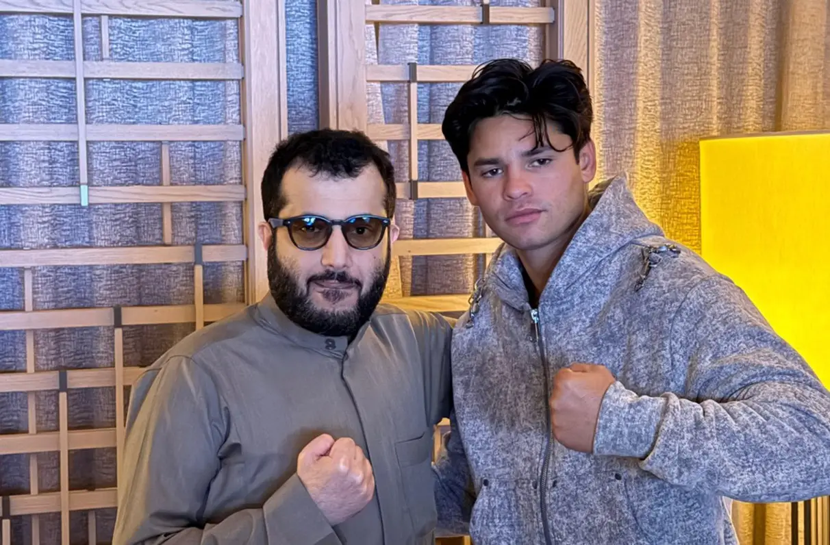 Turki Alalshikh Meets Ryan Garcia As Next Fight Beckons