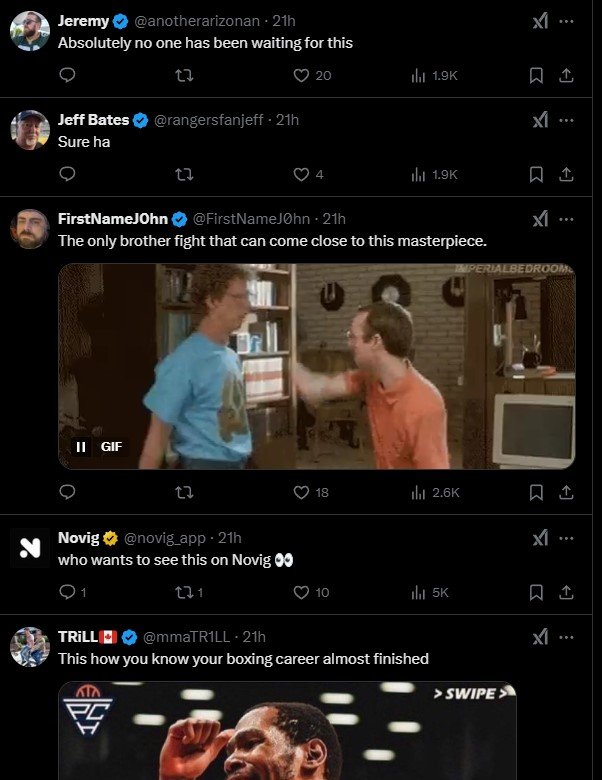 People Are Not Happy With Jake Paul Claim He's Fighting Brother Logan Paul 6 fight 2 5