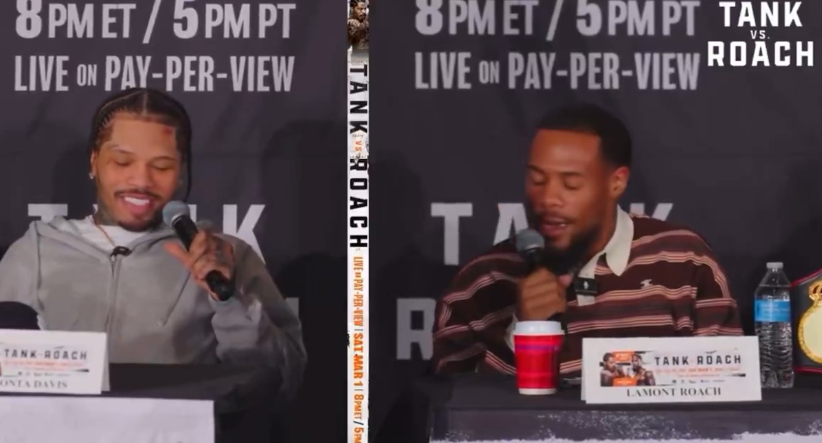 Tank Reacts To Roach Bringing His Mother To Fight Week