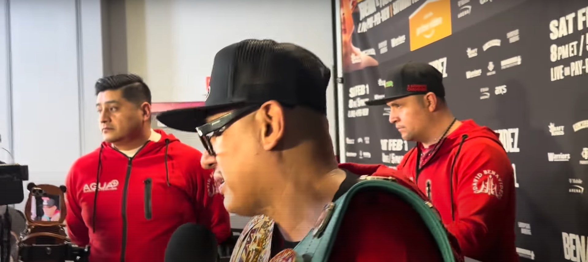 David Benavidez's Sr Reacts To The Knockdown Ruled Against His Son In Morrell Fight